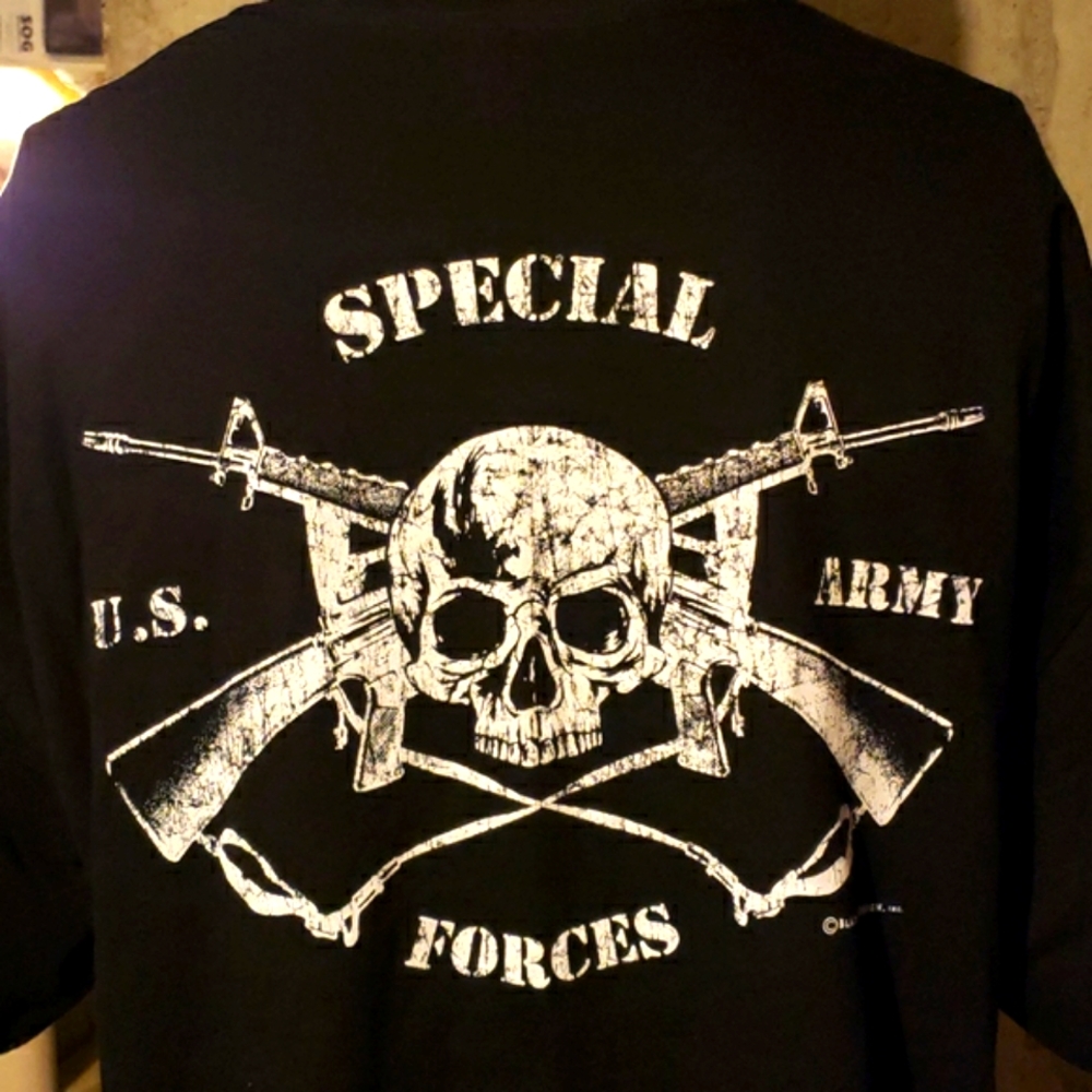 Vintage Military tshirt ARMY Special Forces